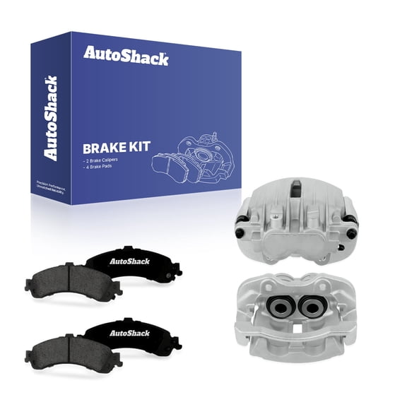 AutoShack Rear Brake Calipers   Premium Ceramic Brake Pads Replacement for 2000-2006 GMC Yukon 2000-2006 Chevrolet Tahoe 2000-2006 GMC Yukon XL 1500 2000-2006 Chevrolet Suburban 1500 6-PC Kit