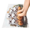 thumbnail image 5 of Lovely Ghosts Sit on Pumpkins Bath Mat 39x20 Non-Slip Bathroom Rugs Absorbent Soft Plush Quick Dry for Tub Shower Kitchen Home Decor, 5 of 8