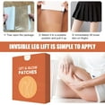 thumbnail image 6 of Hey Nip Thigh Lift Tape, 4.7"x7", HeyNip Lift and Glow Patches Body for Stomach, Thighs, Arms, Body Tape for Women, Invisible | Waterproof | Sweat-Proof (3BOX), 6 of 6