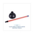 thumbnail image 3 of Boardwalk Toilet Plunger, 18" Plastic Handle, 5.63" dia, Red/Black, Each, 3 of 3