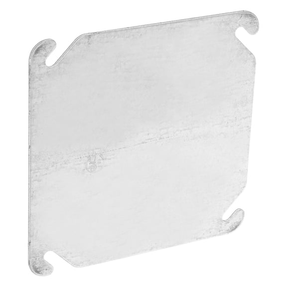 ibasenice Durable Plated Silver Blank Wall Outlet Cover Plate Designed for Safety and Style