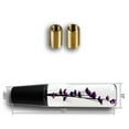 thumbnail image 3 of 20CM JDM Clear Real Flowers Manual Gear Stick Shift Knob Lever Shifter Head VIP Purple, 3 of 5