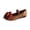 Camel, variant on Women's Sweet Coquette Mary Jane Flats, 3D Camellia Flower Elastic Strap Ballet Shoes