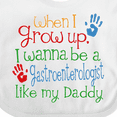 thumbnail image 4 of Inktastic Gastroenterologist Like Daddy Boys or Girls Baby Bib, 4 of 4