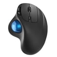 thumbnail image 1 of Ratón Trackball inalámbrico Nulea M501 recargable ergonómico, 1 of 7