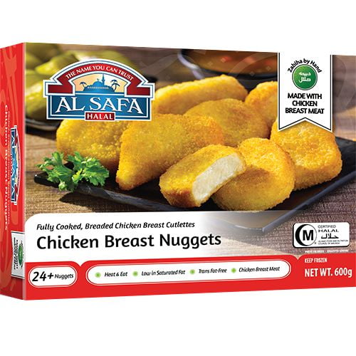 Chicken Breast Nuggets, Fully Cooked Breaded Chicken Nuggets, Made with Chicken Breast Meat