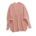 thumbnail image 3 of Mode Femmes Décontracté Manches Longues Chandail Chaud Uni Hauts Manteau, 3 of 4
