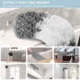 thumbnail image 4 of Microfiber Feather Duster with Extension Pole 30 to 100 inches, Reusable,Bendable, Washable Dusters for Cleaning Ceiling Fan, High Ceiling, Blinds, Furniture & Cars, 12PCS, 4 of 8