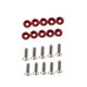 thumbnail image 1 of 1 Set M6 Stable Bolt Washer Bright-colored Stainless Steel Exquisite Easy to Install Fender Washer c, 1 of 5
