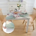 thumbnail image 2 of HAOXIT Designer for Square Tables, Floral Pattern s,Decorative Table Cover Cloth for Kitchen Dining Room 46*46, 2 of 7