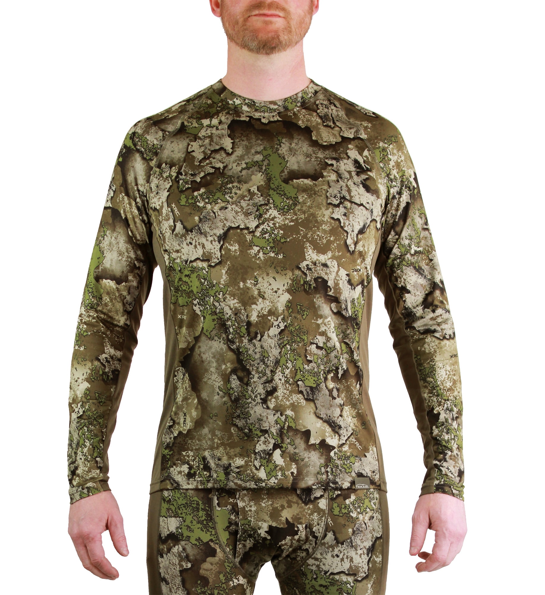 (3 pack) Tekari SilverTec Men’s Baselayer Long Sleeve Hunting Shirt, M-3XL