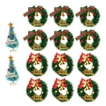 thumbnail image 2 of Decoración De Coronas De Casa De Muñecas, Lindo Y Delicado, Añade Ambiente Festivo 1:12, Coronas De Navidad, árboles Para Decoración Navideña, 2 of 7