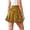 Skirt 3# Yellow, variant on oqasdz Womens Short Skirt High Waist Polka Dot Prints Fashion Lace Up Chiffon Satin Wrap Pleated A Line Flowy Skirt Casual Formal Outwear