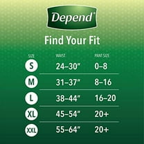 Depend FIT-FLEX Incontinence & Postpartum Underwear for Women, Disposable, Maximum Absorbency, Medium, Blush, 56 Count (2 Packs of 28) (Packaging May Vary)