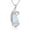Style2, variant on Opal Necklace for Women Opal with Genuine Diamond Necklace 925 Sterling Silver Diamond Pendant Necklace October Birthstone Jewelry