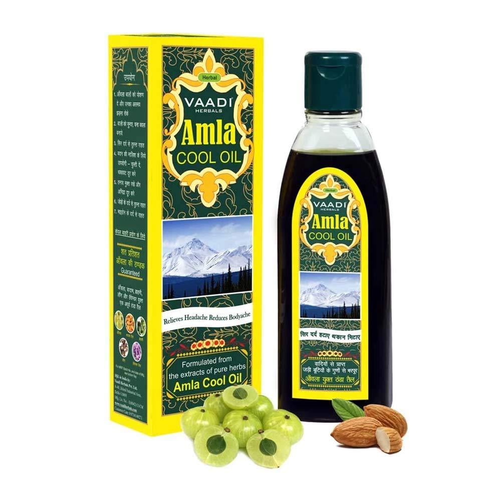 Amla Oil - Brahmi Oil - Blend of Brahmi and Amla Herbal Oil - Keeps the Hair  Cool(Hair Oil for Hair Growth) - all Natural - Herbal Therapeutic Grade -   Ounces,