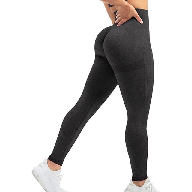 Mallas de entrenamiento sin costuras para mujer, mallas Push Up de cintura alta, mallas deportivas sexis para mujer, mallas deportivas negras a la moda Deng Xun unisex