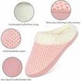thumbnail image 3 of Zapatillas Ficarrico para mujer, cálidas, antideslizantes, de espuma viscoelástica, 3 of 5