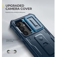 thumbnail image 3 of Funda Dexnor para Samsung Galaxy S25 con funda de cámara, color azul marino, 3 of 7