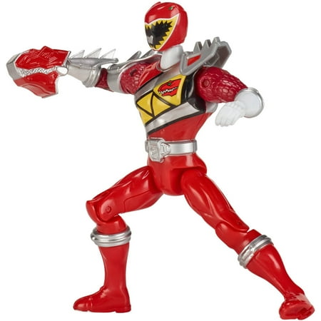power rangers dino super charge dino steel red ranger