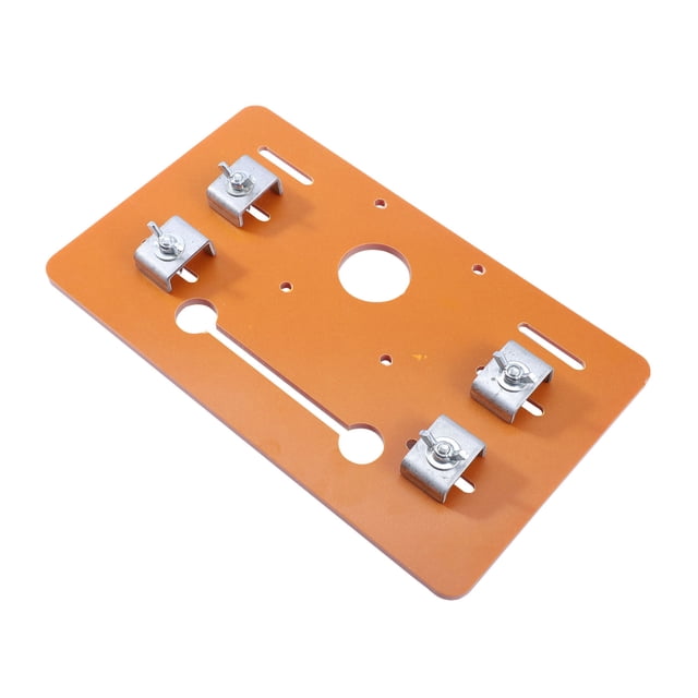 OULII 1Pcs Cutting Machine Bottom Plate for Precision Machining with Bakelite and Synthetic Material Brown