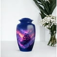 thumbnail image 7 of JAGASY Purple Clouds Urn for Human Ashes - Large Urn for Ashes Adult Male & Female - Handcrafted Urns for Mom & Dad - Cremation Urns for Mother - (10 Inch), 7 of 7