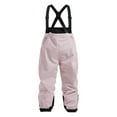 thumbnail image 6 of Ski Jumpsuit for Women Thickened Fleece-Lined Pants Windproof Ski Pants Long Overalls with Suspenders Pink L, 6 of 7
