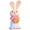 A, variante sur Noehoiugi Lapin de Pâques Lumineux, Couple de Lapins Faits à la Main et Câlins de 12,6 Pouces avec Lumières, Panier de Pâques Lumineux Lapins Cadeau de Pâques, Figurine de Faveur de Fête pour Table Printanière Chambre de Vacances, Rose, 1 Pcs