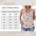 thumbnail image 7 of LANREMON Plus Size Womens Tank Top Summer Scoop Neck Sleeveless Tank Tops Casual Loose Fit Floral Print Camisoles 2XL, 7 of 7