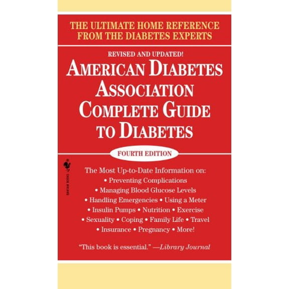 Pre-Owned American Diabetes Association Complete Guide to Diabetes (Unknown) 0553589075 9780553589078