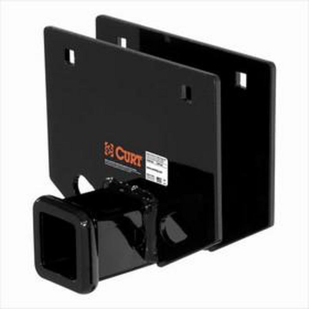 CURT 19101 Camper Hitch for 2 x 4Inch RV Bumper, 2 in. Receiver, 3,500