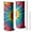 Colorful Tie Dye, variant on 20oz Colorful Tropical Leaf Pattern Skinny Tumblers Stainless Steel Tumbler with Lid and Straw,Vacuum Insulated Double Wall Travel Tumbler Cups with Cleaning Brush for Coffee,Tea