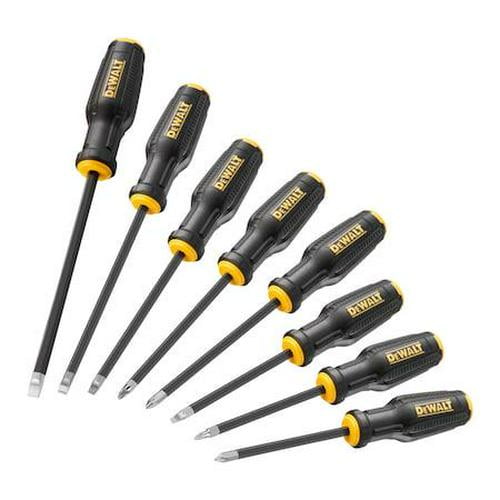 Stanley DeWalt ToughSeries Demolition Screwdriver Set 8 pc