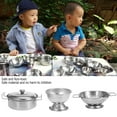 thumbnail image 4 of Juego de Utensilios de Cocina ANGGREK Acero Inoxidable 16 Piezas Plateado, 4 of 8