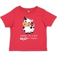 thumbnail image 3 of Inktastic Sorry, I'm a Bit Moody Today Cute Cow Pun Boys or Girls Toddler T-Shirt, 3 of 5