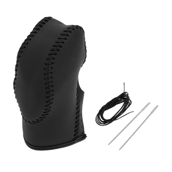 Unique Bargains Gear Shift Knob Cover for Ford Fusion 2013-2016 Anti-Slip Stick Shifting Handle Protector Faux Leather 1 Pc Black