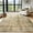 Taupe, variant on SORONO KATE 10'x14' Floral Area Rugs for Living Room, Machine Washable Oriental Vintage Distressed Non Slip Soft Indoor Area Carpet, Taupe