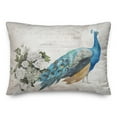 thumbnail image 2 of Creative Products French Peacock 4 14 x 20 Spun Poly Pillow, 2 of 3