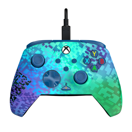 REMATCH Advanced Wired Controller: Glitch Green For Xbox Series X|S, Xbox One, & Windows 10/11 PC