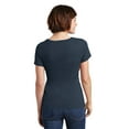 thumbnail image 2 of District Made Ladies Perfect Weight Scoop Tee-XS (New Navy), 2 of 6