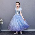 thumbnail image 4 of Light Up Girls Halloween Costume Snow Princess Dress Ice Costumes, 4 of 5