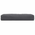 thumbnail image 5 of vidaXL Pallet Cushion Melange Anthracite 23.6"x23.6"x3.9" Fabric, 5 of 6