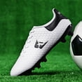 thumbnail image 2 of Zapatos de fútbol con púas largas para hombre, botas de fútbol cómodas para exteriores, tacos para entrenamiento de hierba, zapatillas deportivas para interior, 2 of 5