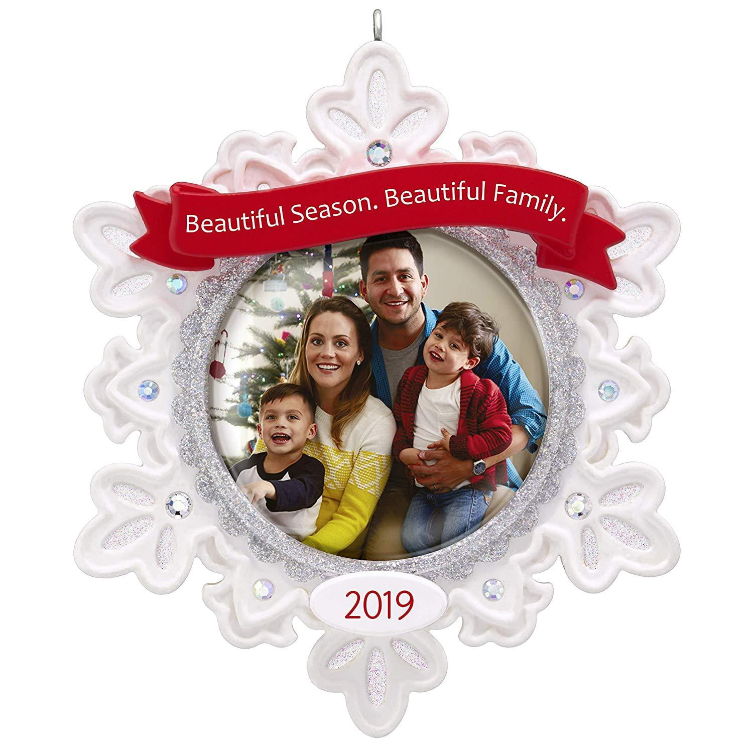 Hallmark Keepsake 2019 Beautiful Family Frame Christmas Ornament New