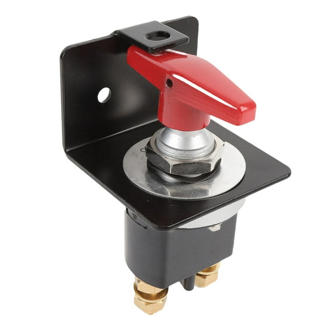 300A Master Battery Disconnect Switch Power Cut Off Isolator 12V 36V for Car Truck RV Yacht Boat with Robust Metal Construction