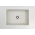 thumbnail image 2 of BOCCHI Sotto Undermount Fireclay 27 in. Single Bowl Kitchen Sink with Protective Bottom Grid and Strainer in Biscuit, 2 of 6