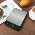 thumbnail image 3 of Larpur Digital Kitchen Scale 10kg/1g, Baking Food Scale with LCD Screen - 22 lbs capacity, Black, 3 of 6