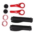 thumbnail image 1 of Handlebar Grips, Scooter Grips Comfortable Ergonomic Design Non Slip  for Bike for Mountain Bike Red, 1 of 8