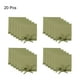 thumbnail image 3 of Uxcell 20 Pcs Bolsa de Joyería de Microfibra 3.1 × 3.1 Pulgadas, Verde, 3 of 5