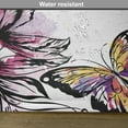 thumbnail image 6 of Ambesonne Floral Place Mats Set of 4, Blooms Botany Colorful, Standard Size, Multicolor, 6 of 6